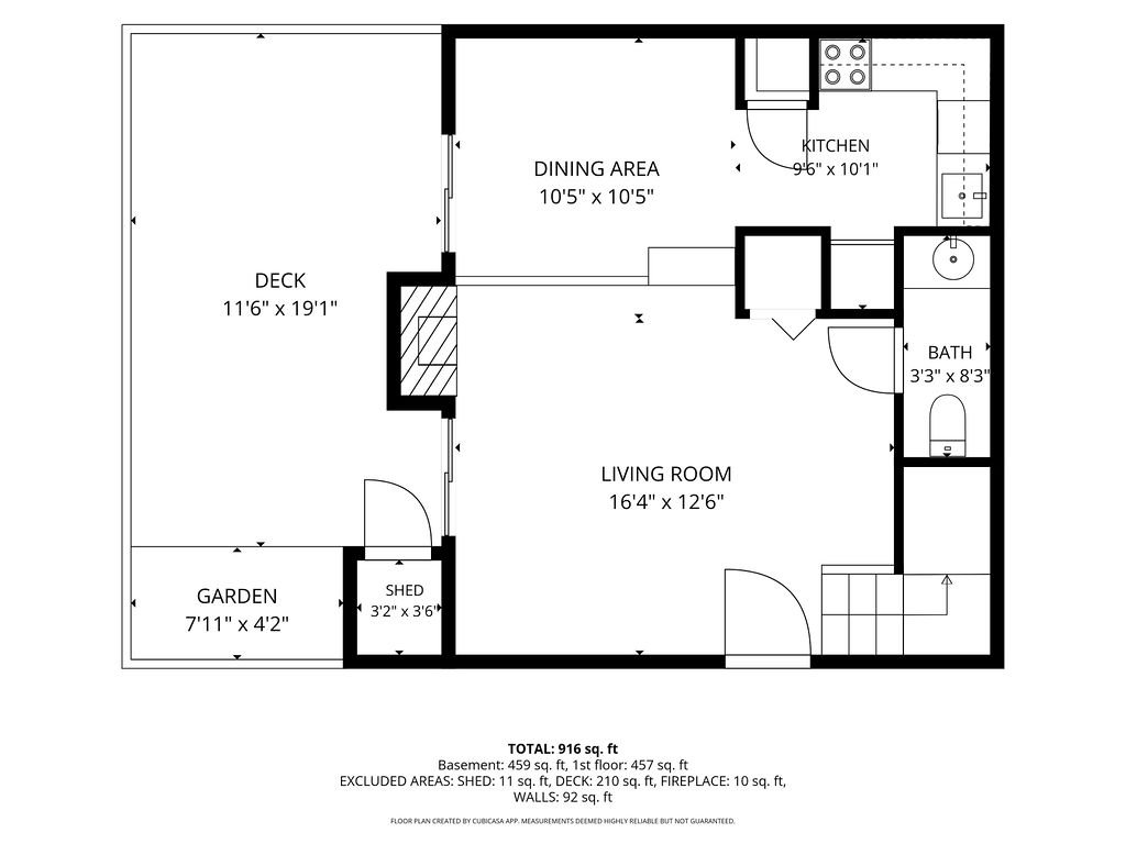 First floor plan