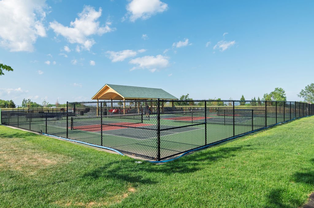 Tennis and pickleball courts